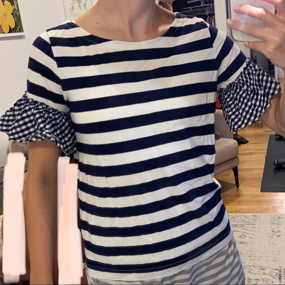 J. Crew striped T-shirt